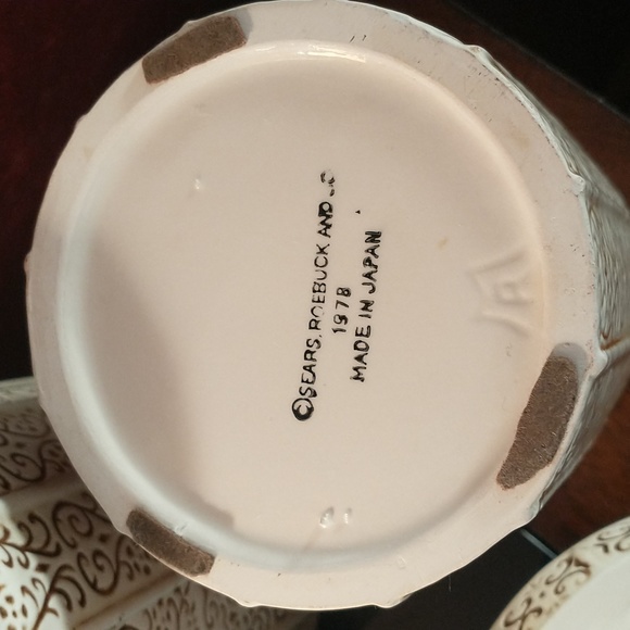 Vintage 1978 Sears Roebuck Pioneer Women Gingham Canister Set of 4 - Made in USA - Picture 6 of 7